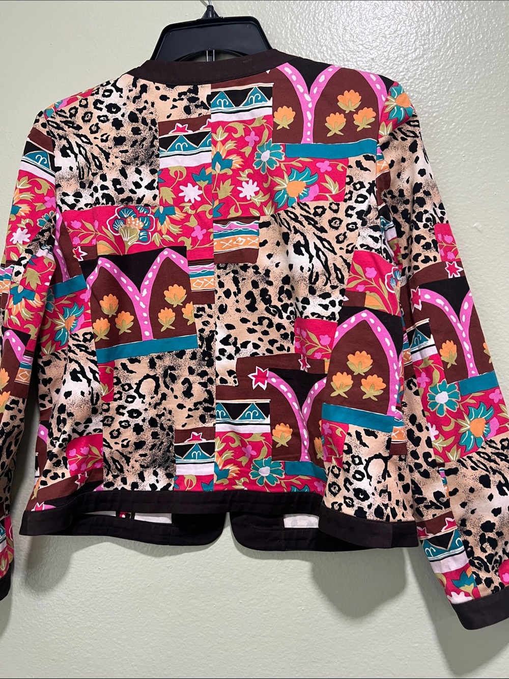 Etro Multicolor Patchwork Print Jacket - Picture 6 of 6
